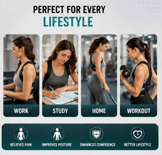 Premium Adjustable Posture Corrector | Breathable Ergonomic Posture Trainer