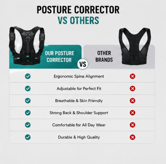 Premium Adjustable Posture Corrector | Breathable Ergonomic Posture Trainer