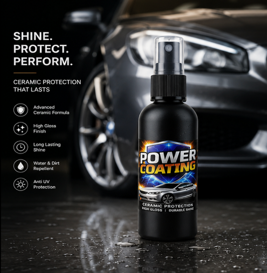 Nano Ceramic Coating Spray for Car | Mirror Gloss & Water Repellent (Pack of 4)