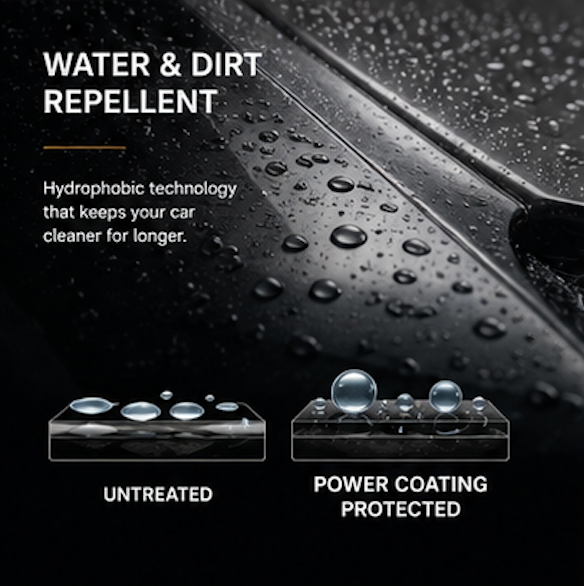 Nano Ceramic Coating Spray for Car | Mirror Gloss & Water Repellent (Pack of 4)