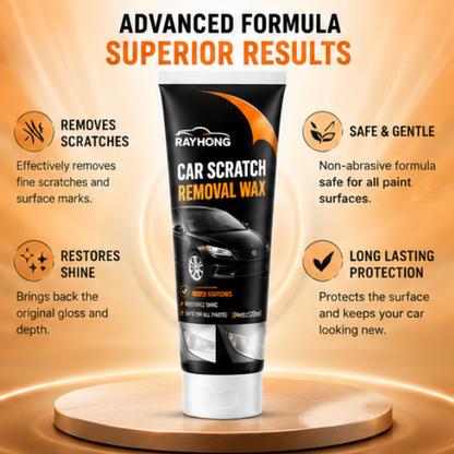 Car Scratch Removal Wax Kit (Pack of 2) | Restores Paint Shine & Removes Scratches